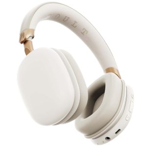 Boult Newly Launched Fluid X Headphones Bluetooth Wireless with 60H Playtime, 40mm Bass Driver, Zen ENC Mic, Type-C Charging, Combat™Gaming Mode, BTv 5.4, Headphones Wireless with mic (Ivory White)