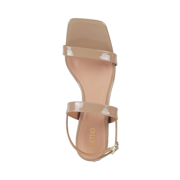 Metro Women Block Heel Fashion Sandal - Image 3